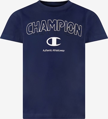 Champion Authentic Athletic Apparel Shirt in Blue: front