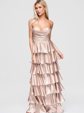 Ombre Evening dress in Gold
