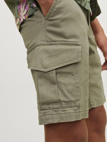 Jack & Jones Junior Regular Pants 'JPSTJoe' in Green
