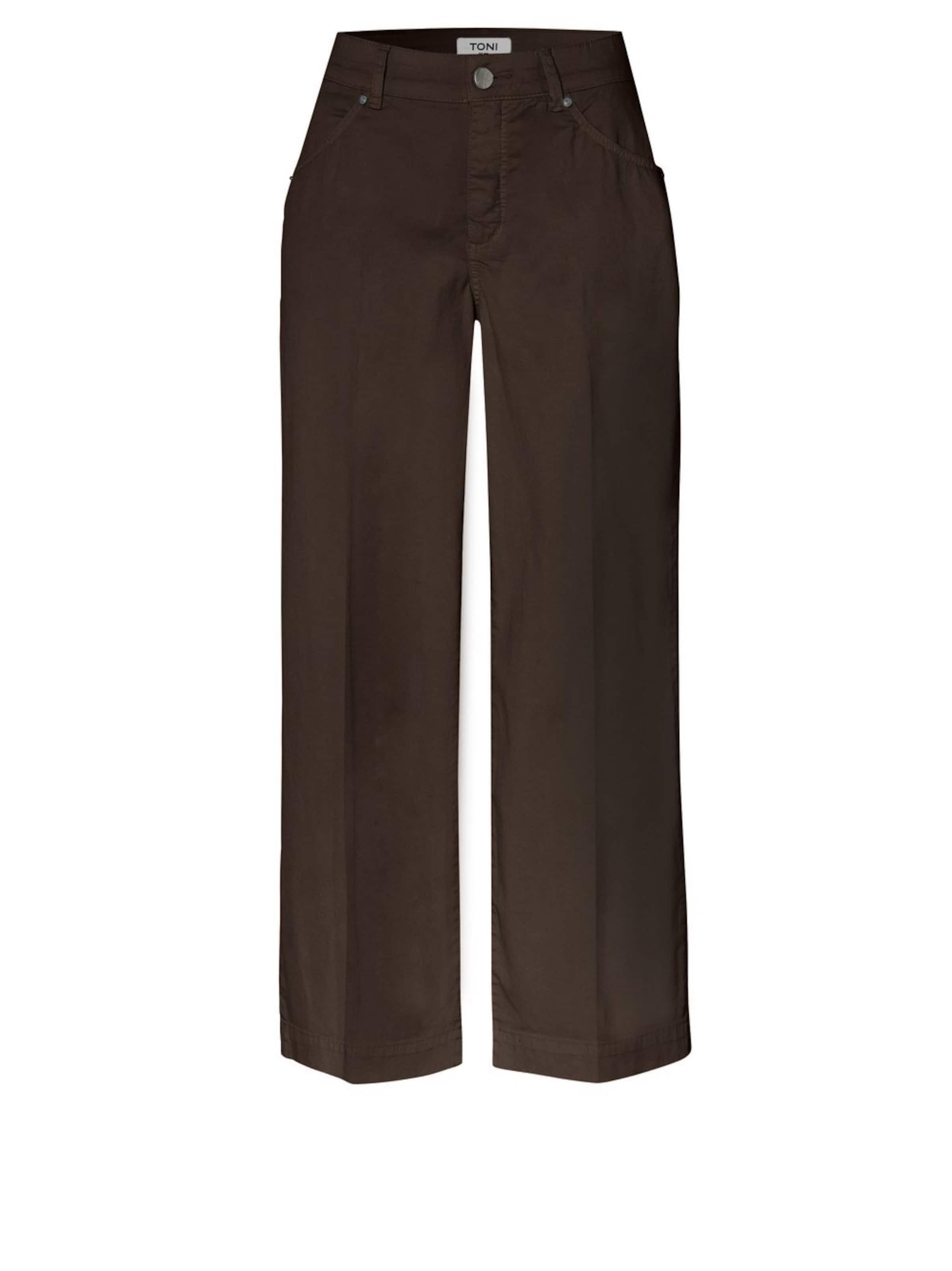 TONI Regular Hose 'Liv' in Braun: Vorderseite