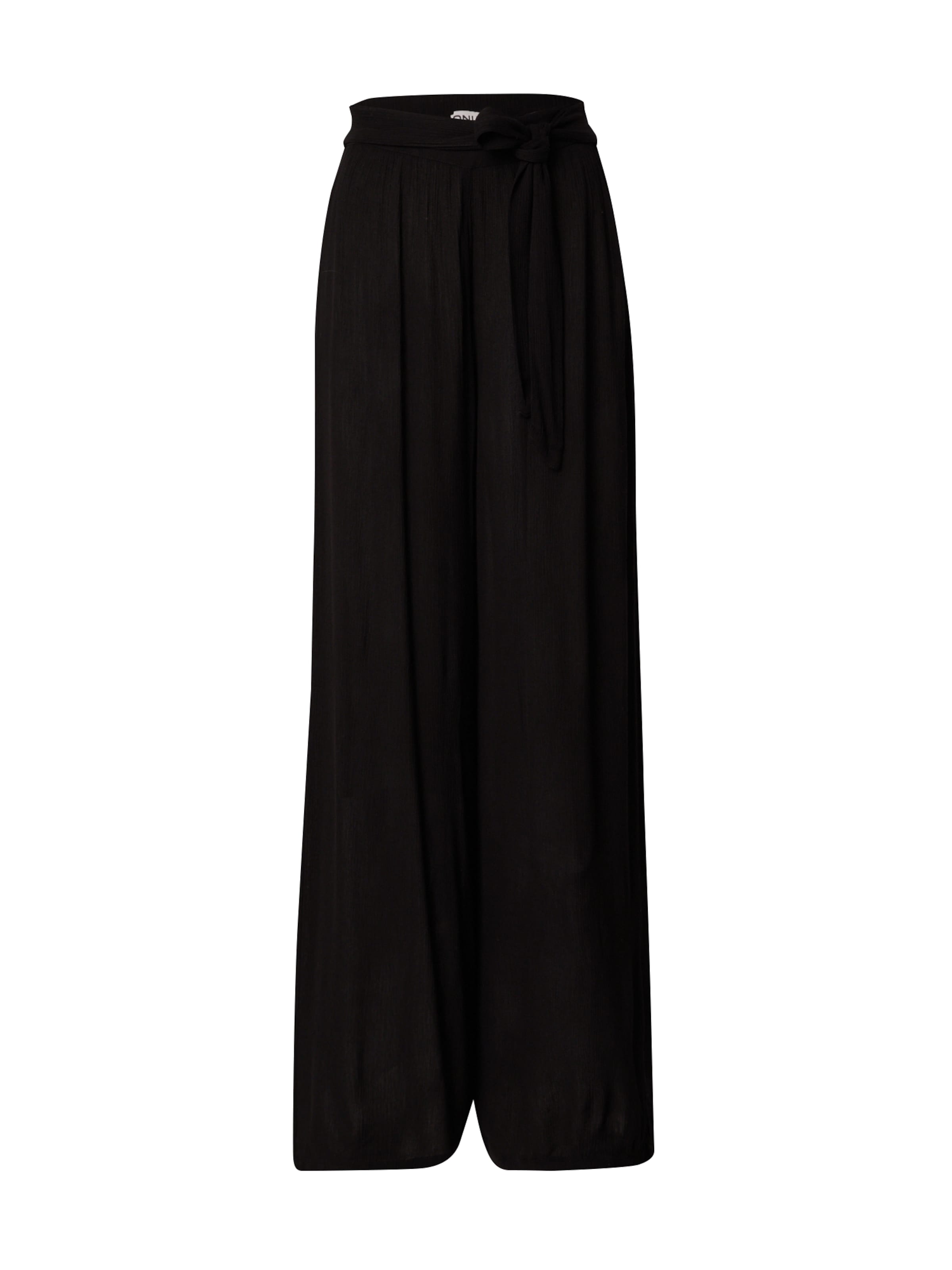 ONLY Loosefit Broek 'ONLPakja' in Zwart: voorkant