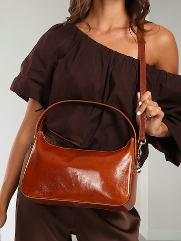 Sac bandoulière Florence en marron