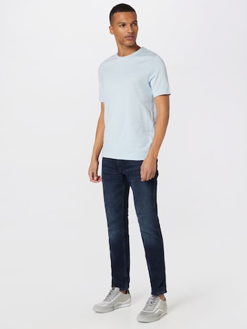 BOSS T-Shirt 'Thompson 01' in Blau