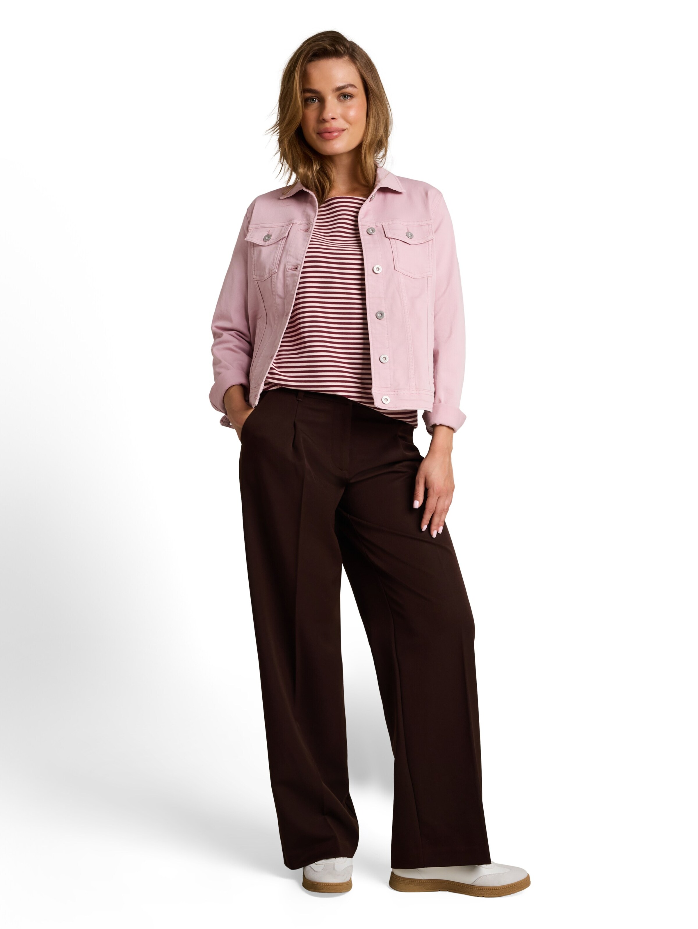 TOM TAILOR Shirt in Pink