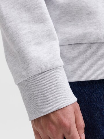 Sweat-shirt 'JJGEPLAS' JACK & JONES en blanc