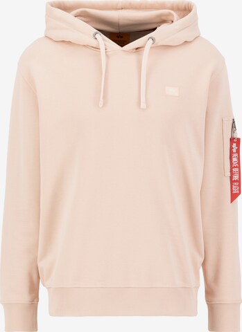 ALPHA INDUSTRIES Sweatshirt 'X-Fit' in Pink: predná strana