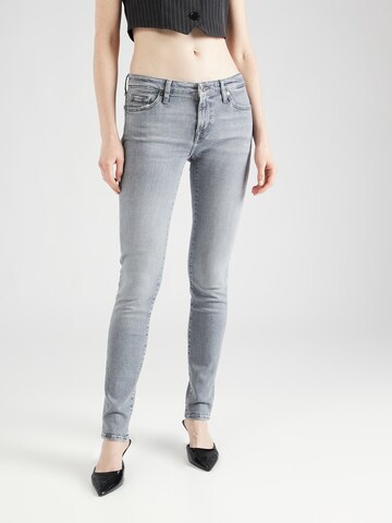 7 for all mankind Skinny Jeans 'PYPER' in Grijs: voorkant