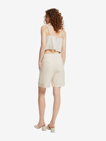 Wide Leg Pantalon ESPRIT en beige