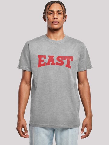 F4NT4STIC Shirt 'Disney High School Musical The Musical East High' in Grau: Vorderseite