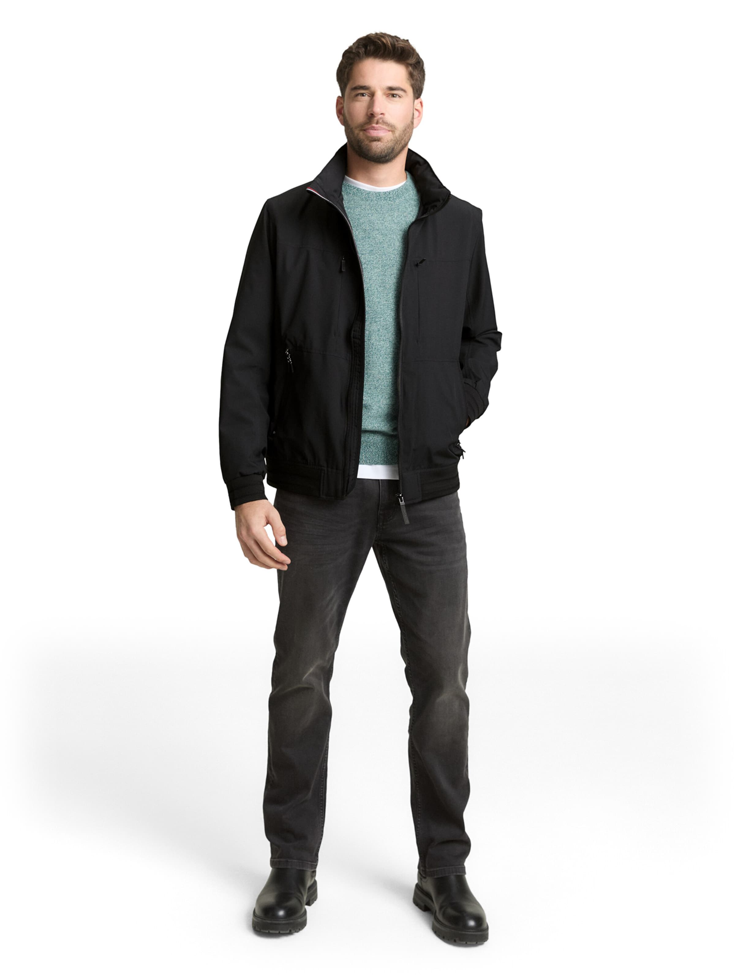 Veste mi-saison TOM TAILOR en noir