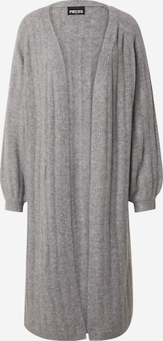 Cardigan 'Maggy' PIECES en gris : devant