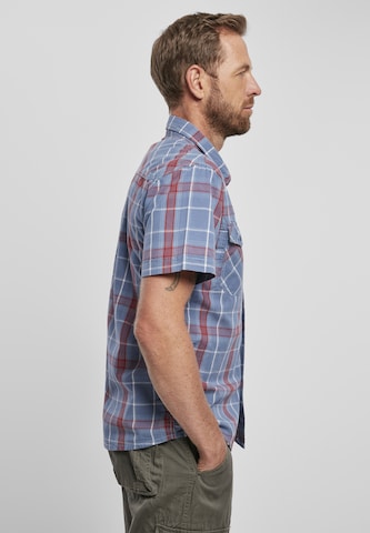 Coupe regular Chemise 'Roadstar' Brandit en bleu
