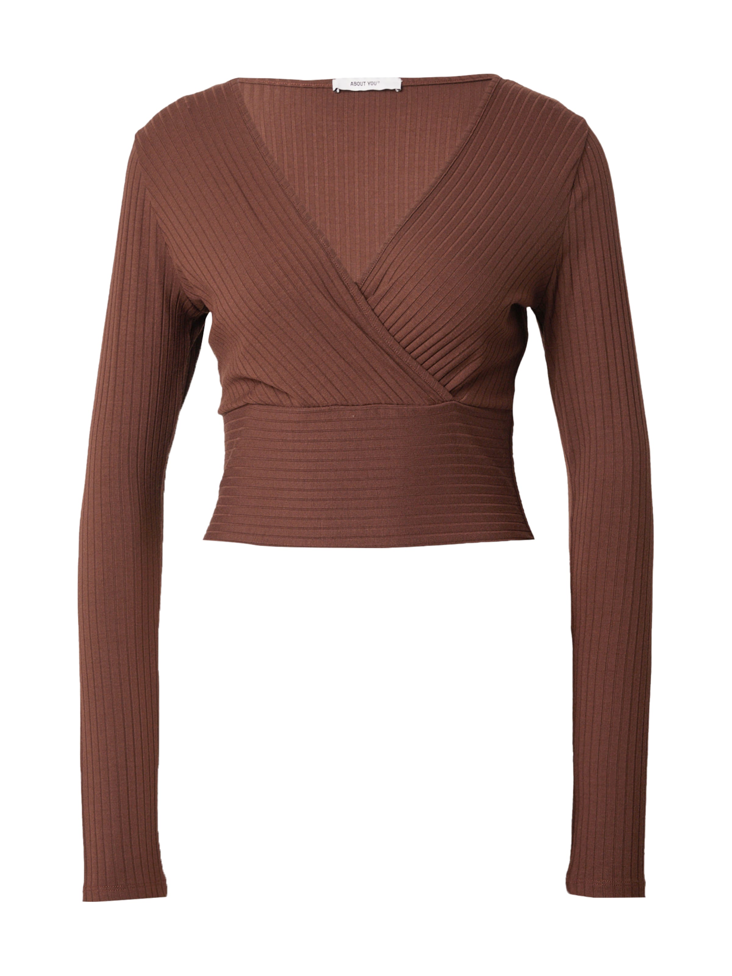 Tricou 'Cecile' de la ABOUT YOU pe maro: față