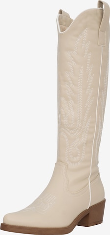 Bottes de cowboy Salinyang en vert : devant