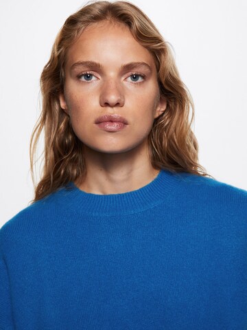 MANGO Sweater 'MARINA' in Blue