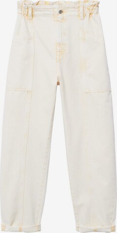 MANGO Loose fit Jeans 'Angela' in Yellow: front