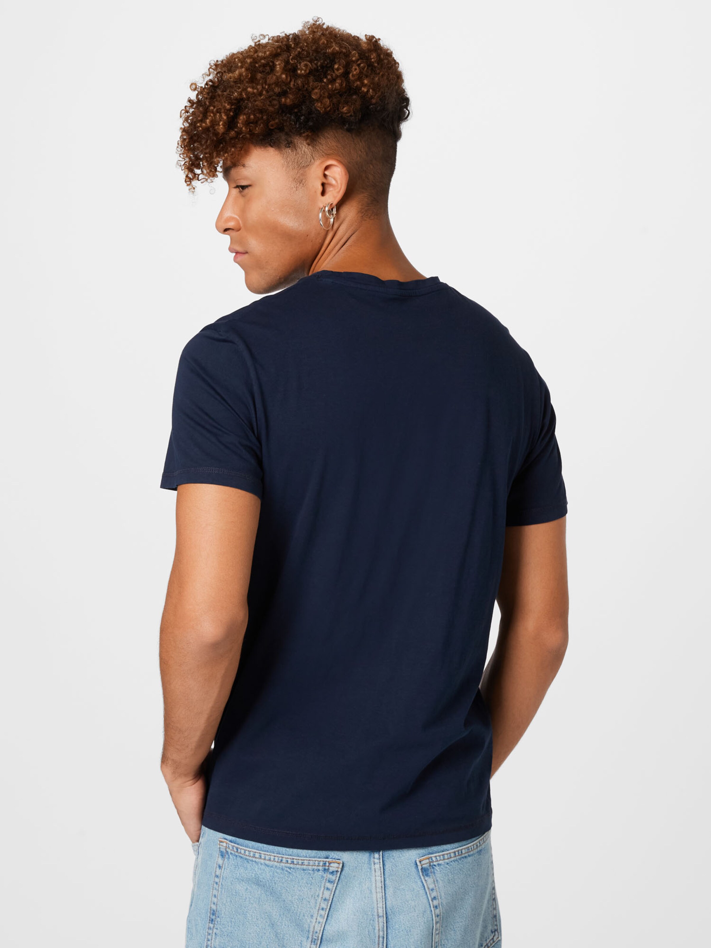 Männer Shirts TOM TAILOR T-Shirt in Dunkelblau - QA13994 Männer Shirts TOM TAILOR T-Shirt in Dunkelblau - QA13994