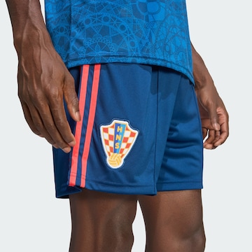 Regular Pantalon de sport 'Kroatien 26' ADIDAS PERFORMANCE en bleu