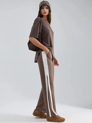 Hiccup Wide leg Pants in Brown