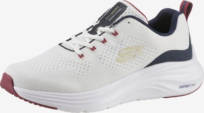 SKECHERS Sneakers laag in de kleur Beige / Navy / Bordeaux / Wit, Productweergave