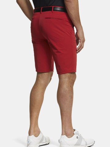 Coupe slim Pantalon de sport MEYER en rouge