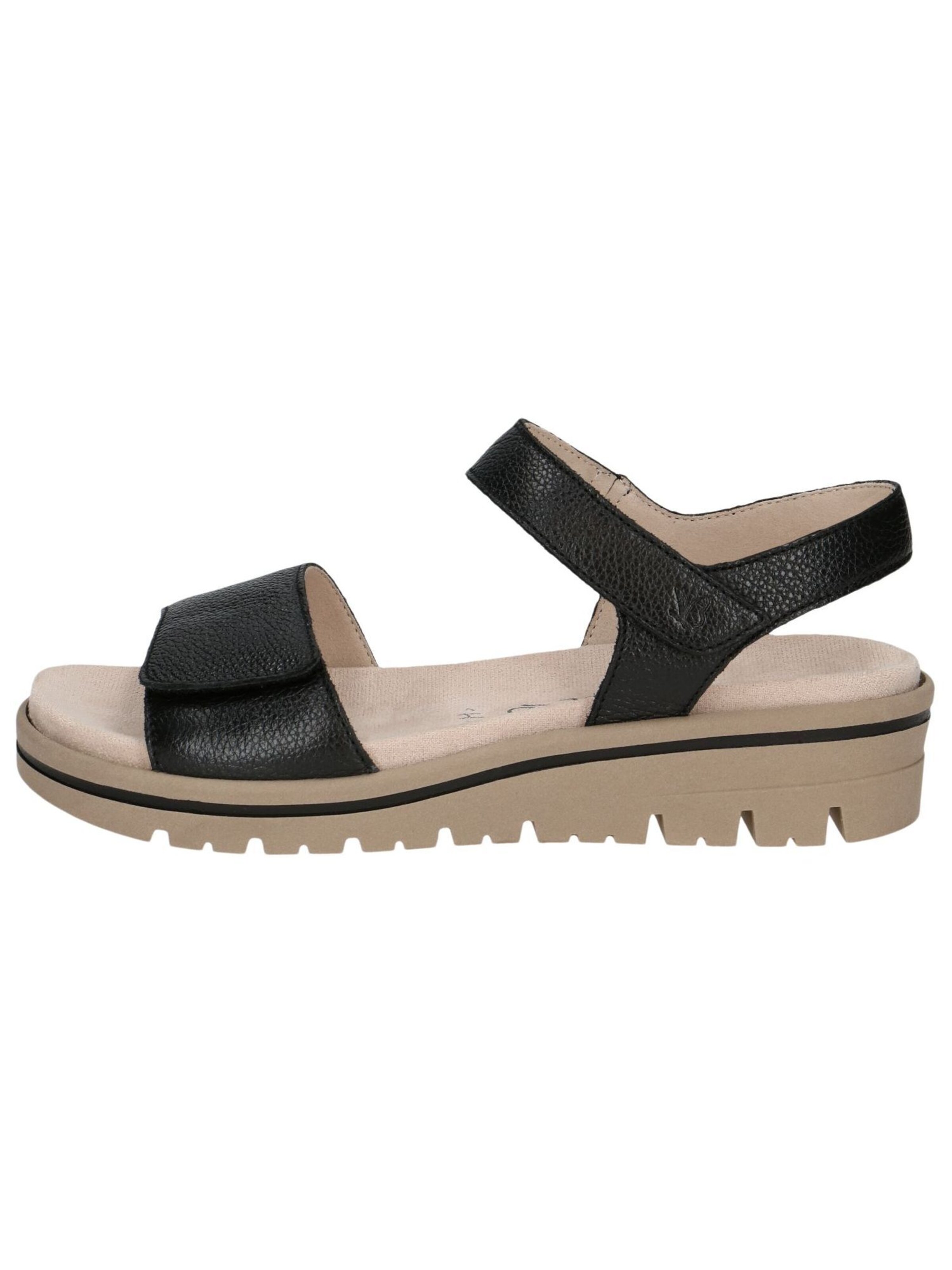 CAPRICE Sandale in Schwarz