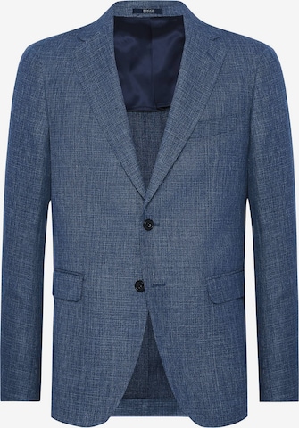 Coupe regular Veste de costume Boggi Milano en bleu : devant