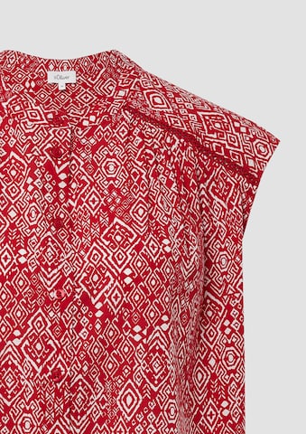 s.Oliver Blouse in Rood