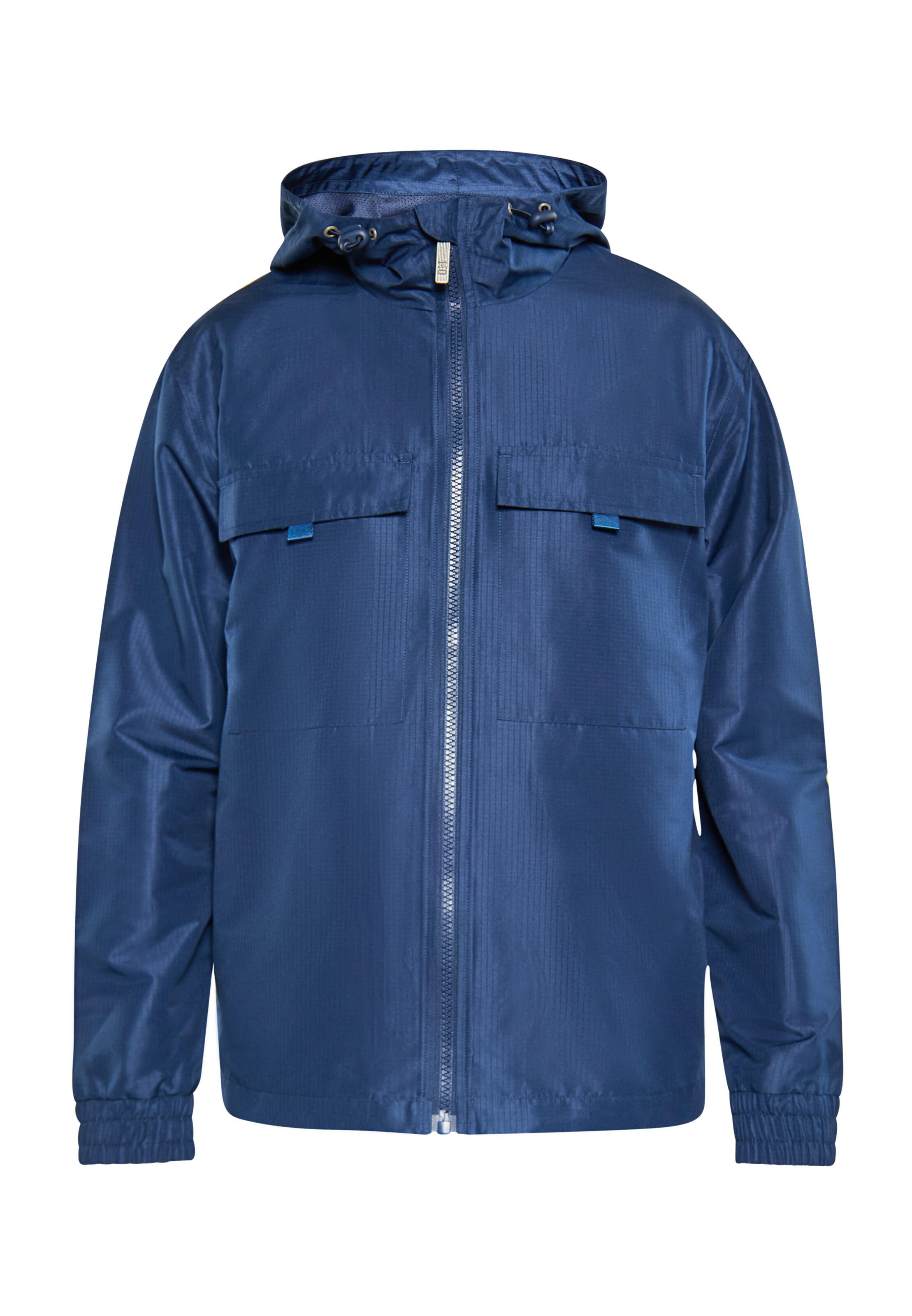 Mo ATHLSR Between-season jacket in Blue: front