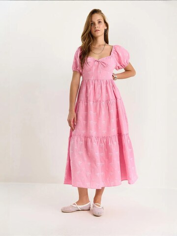 Bianco Lucci Kleid in Pink