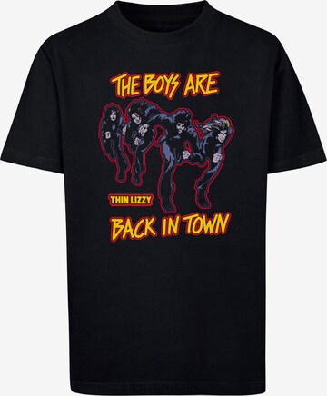 T-Shirt 'Thin Lizzy - The Boys Are Back' Merchcode en noir : devant