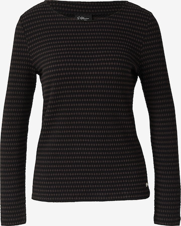 s.Oliver Shirt in Braun: Vorderseite