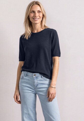 STREET ONE Sweater in Blue: front