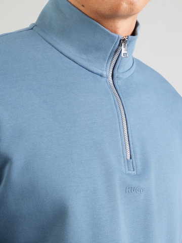 HUGO - Sweatshirt 'Durty244' em azul