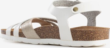 Bayton Strap Sandals 'Denia' in White