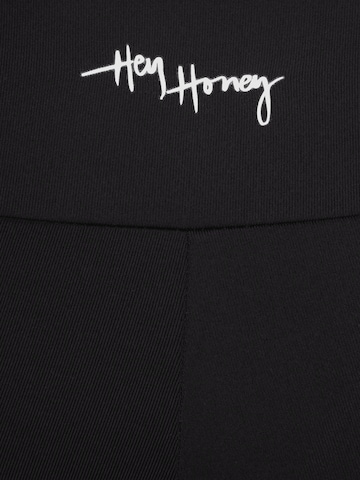 Hey Honey Skinny Sports trousers in Black