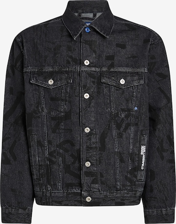 juoda KARL LAGERFELD JEANS Demisezoninė striukė: priekis