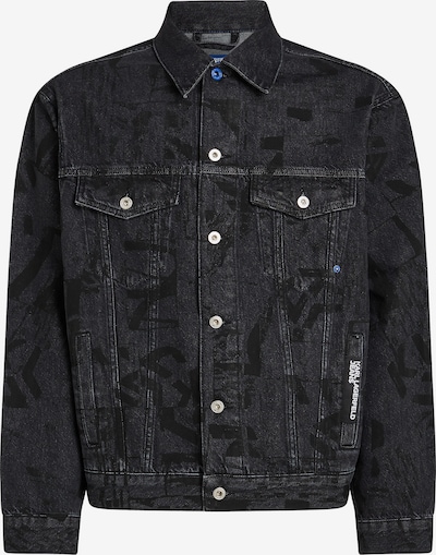 KARL LAGERFELD JEANS Välikausitakki värissä musta / musta denim, Tuotenäkymä