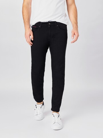 Tommy Jeans Skinny Jeans in Zwart: voorkant