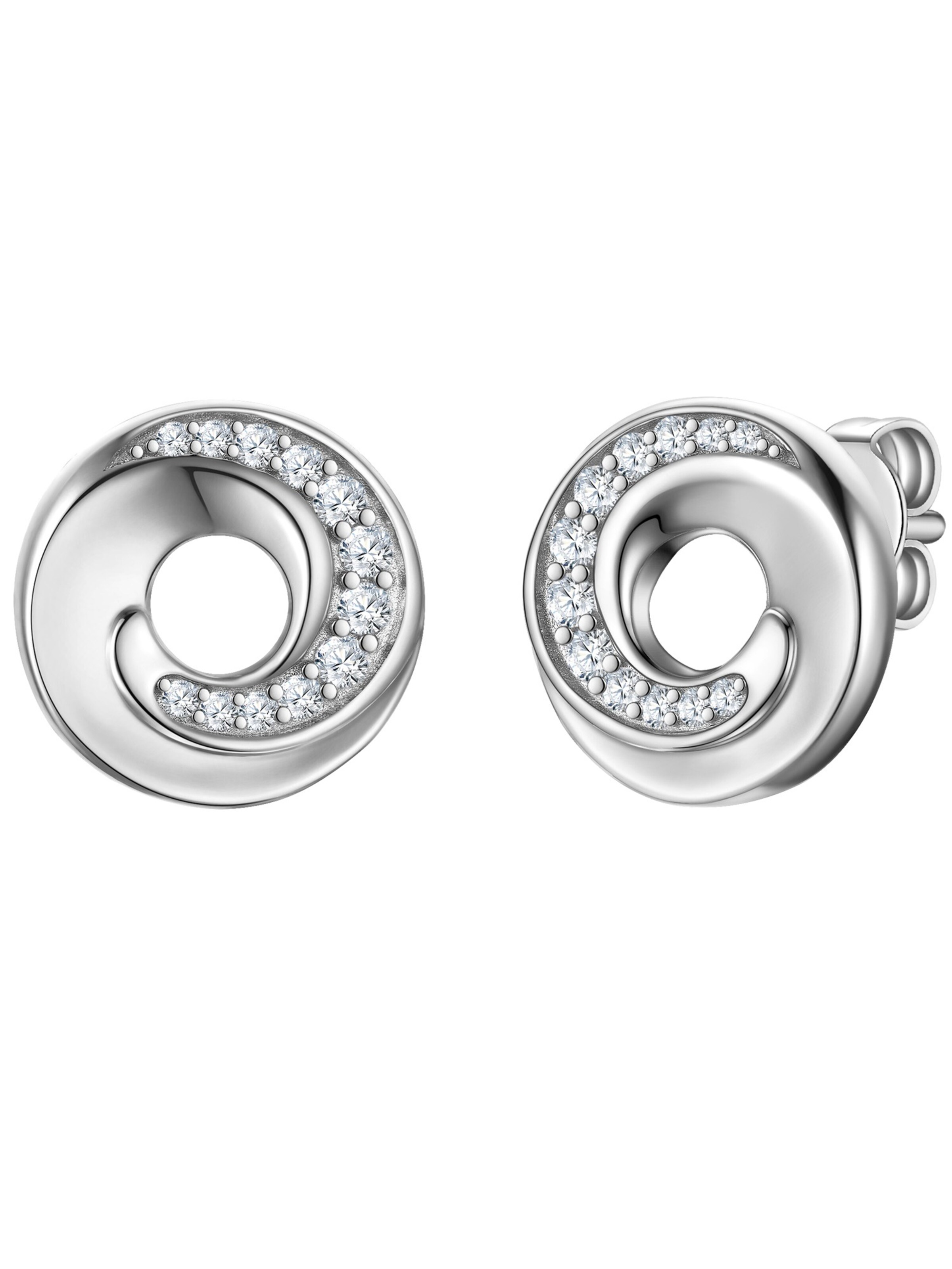 Rafaela Donata Earrings in Silver: front