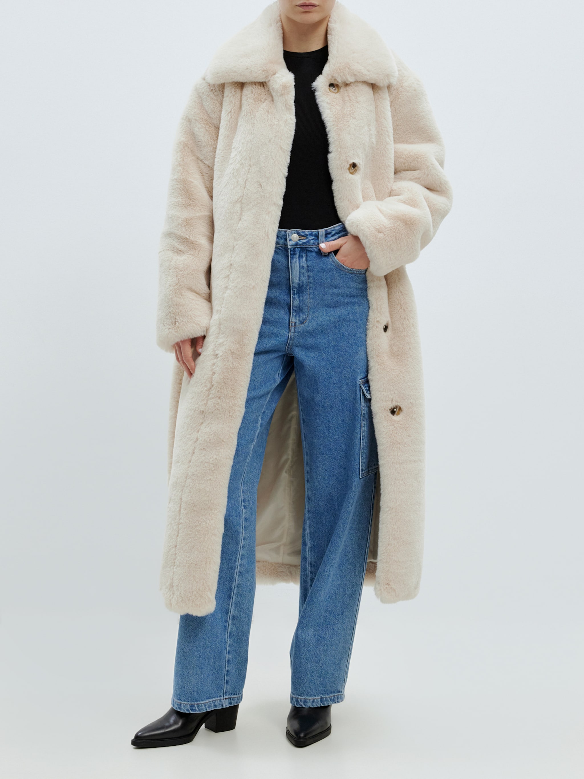 EDITED Produkte Mantel 'Adela' - creme