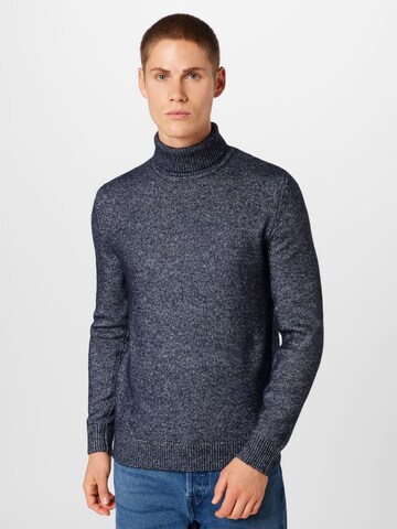 TOM TAILOR Sweater in Blue: front