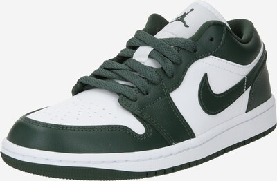 Jordan Sneakers laag 'Air Jordan 1' in de kleur Donkergroen / Wit, Productweergave