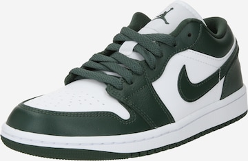 Jordan Sneakers laag 'Air Jordan 1' in Groen: voorkant