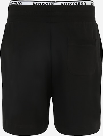 Moschino Underwear regular Παντελόνι σε μαύρο