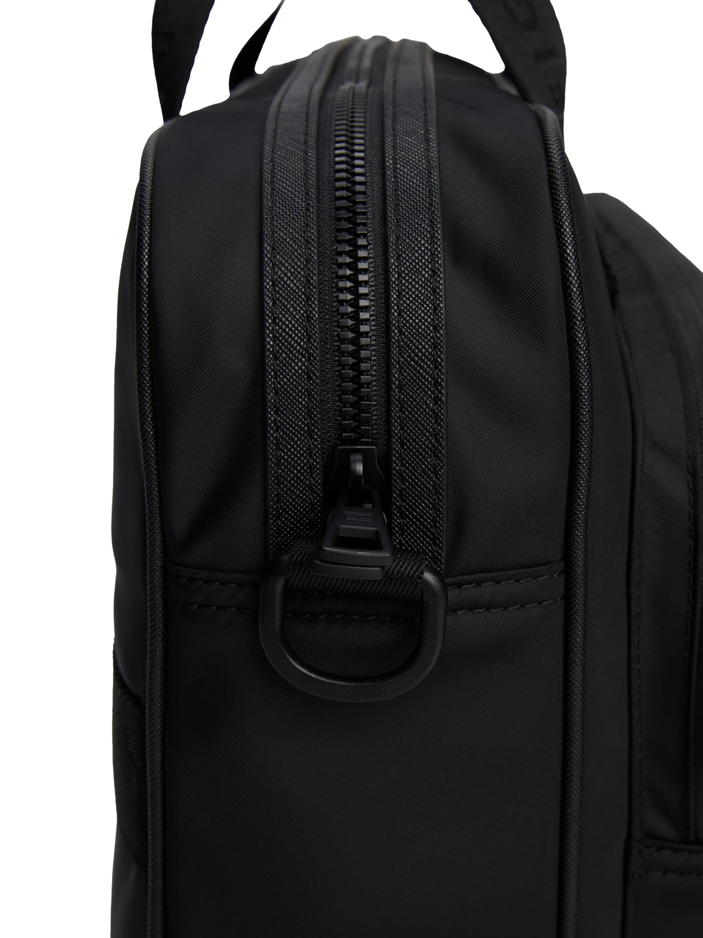 juoda TOMMY HILFIGER Portfelis-rankinė