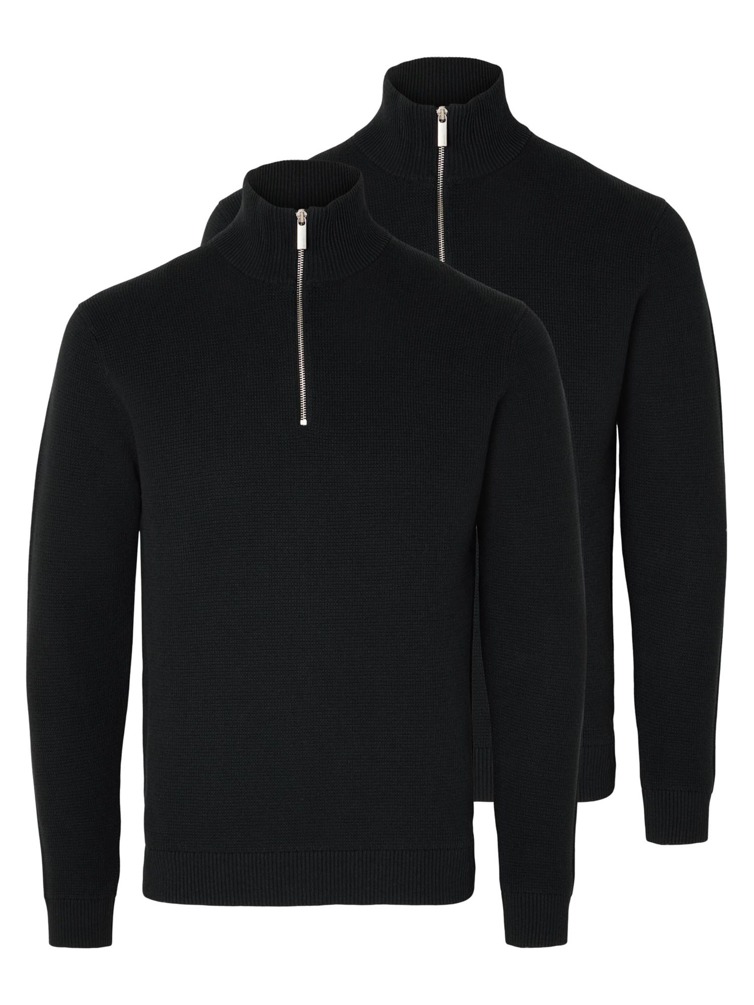 SELECTED Sweater 'Dane' in Black: front