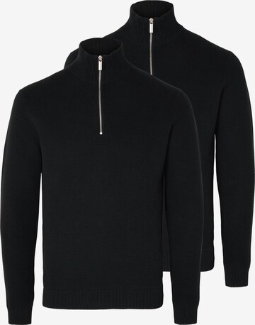 SELECTED Sweater 'Dane' in Black: front