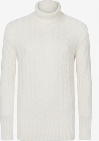 Pull-over Felix Hardy en blanc : devant