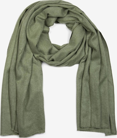 styleBREAKER Schal 'Unifarbener Schal mit Fransen' in One Size in jade, Produktansicht
